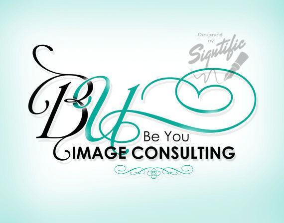 Swirly Logo - Custom swirly logo FREE PSD source file teal and black | Etsy