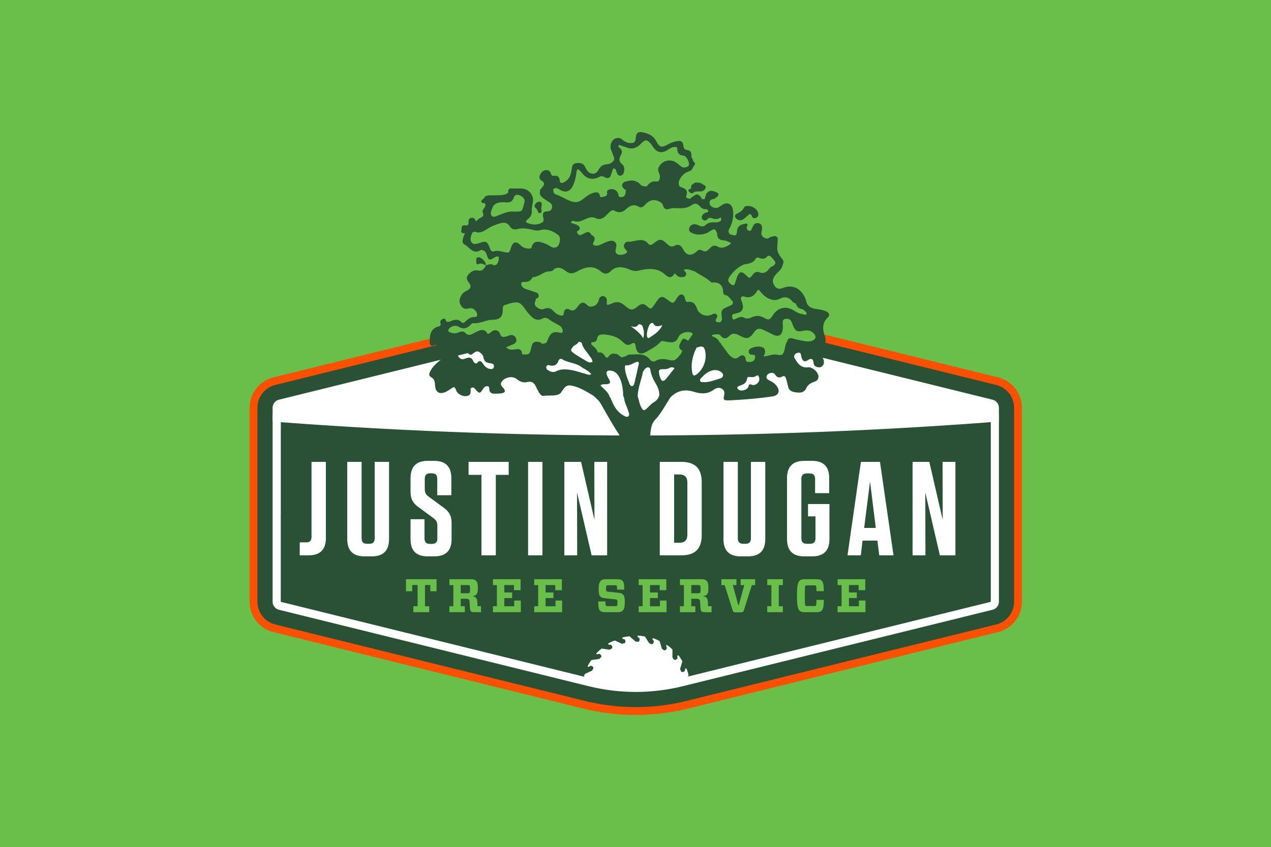 Tree Service Logo - Justin Dugan Tree Service: Logo Design — Pressbox Creative