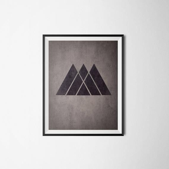 Destiny Warlock Logo - DESTINY WARLOCK PRINT destiny 1 & 2 warlock logoprintwall | Etsy