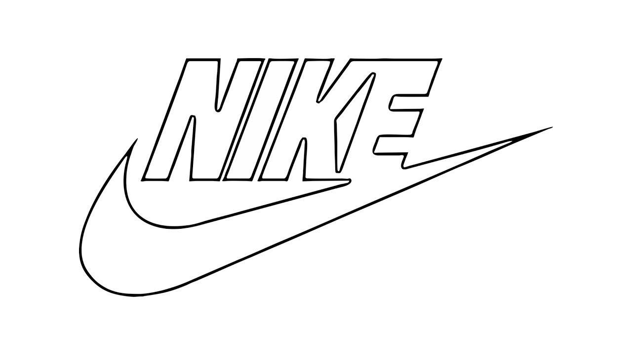 Nike Symbol Logo - Wie zeichnet man das Nike Logo (Symbol, Emblem) - YouTube