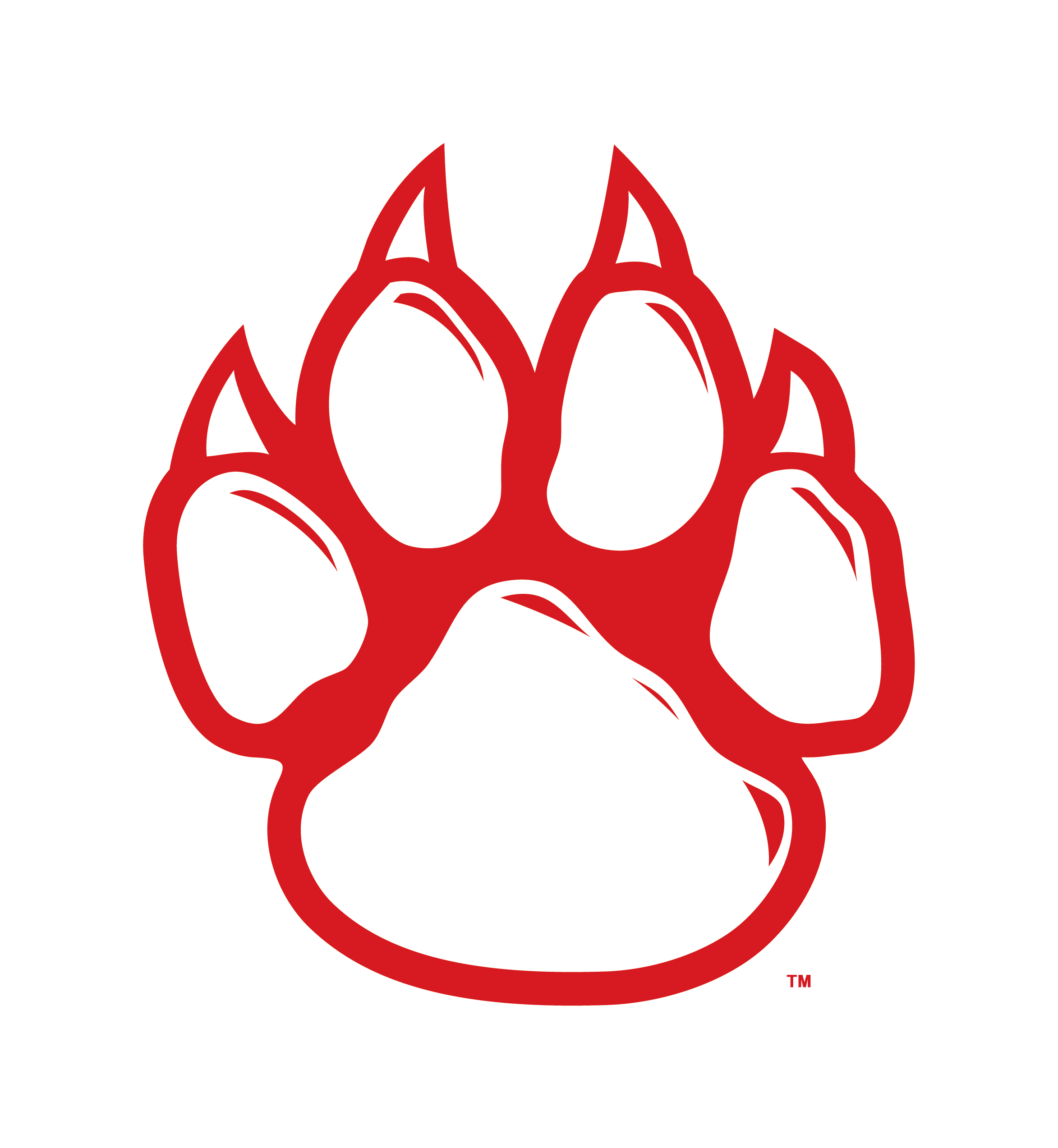Wildcat Paw Logo - Free Wildcat Paw Print, Download Free Clip Art, Free Clip Art