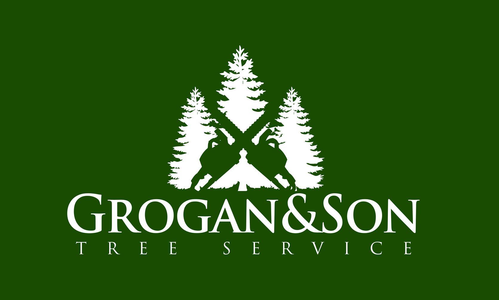 Tree Service Logo - Tree Removal Southern Maine York County | Grogan & Son Tree Service