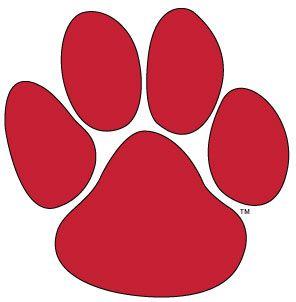 Wildcat Paw Logo - Wildcat Spirit / School Logo and Branding