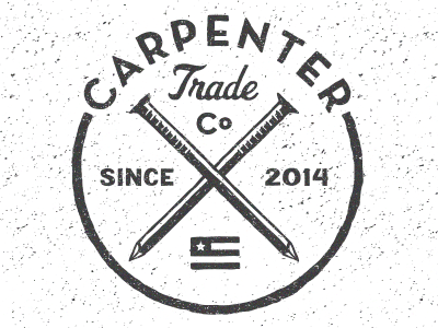 Carpenter Company Logo - Carpenter Trade Co by Ort Design Studio | Dribbble | Dribbble