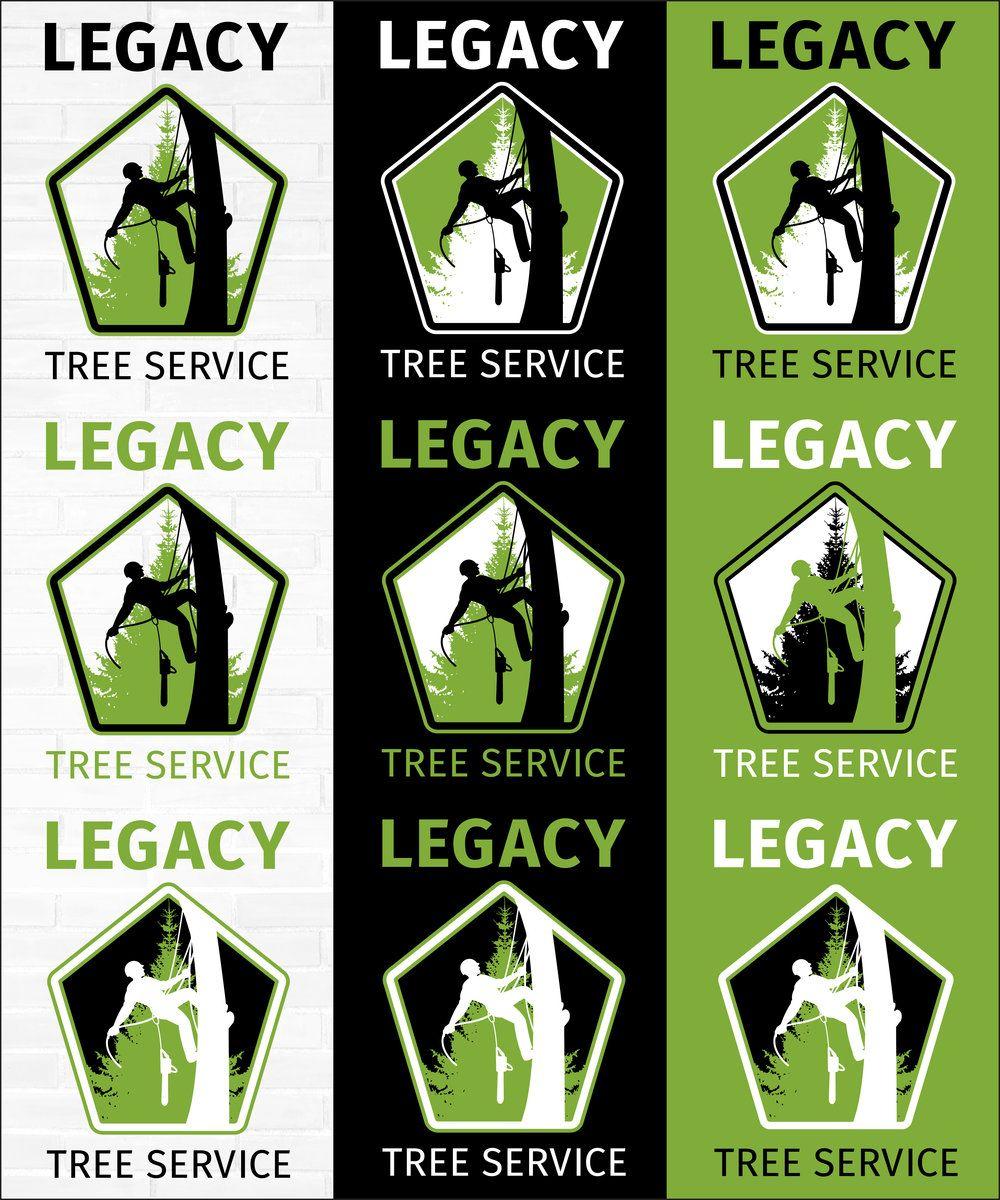 Tree Service Logo - Logo Design: Legacy Tree Service — Andi Williamson Creative