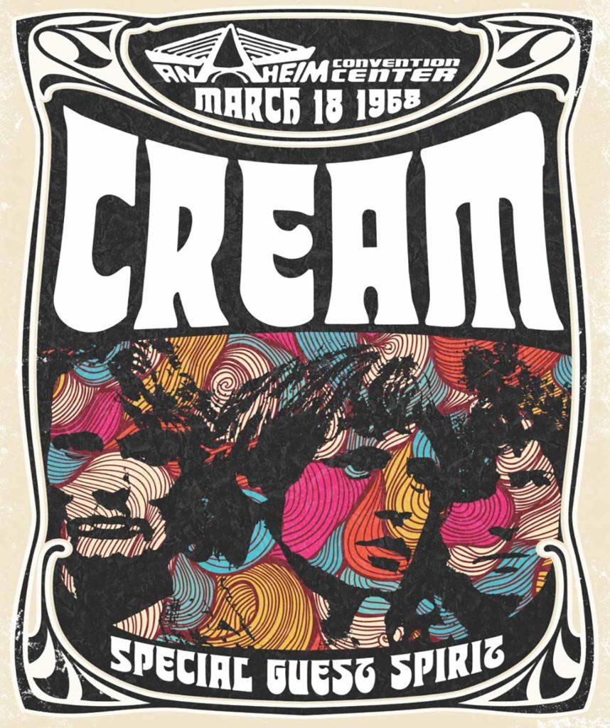 Cream Rock Band Logo - Rock Concert Posters for Rock & Brews • The Graphic Element