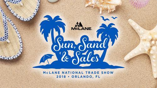 McLane Logo - McLane's 2018 National Trade Show Opens in Orlando for Sun, Sand ...