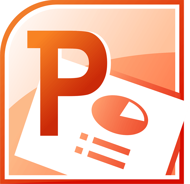 Microsoft PowerPoint 2010 Logo - Microsoft PowerPoint 2010 Editable Courseware Licence
