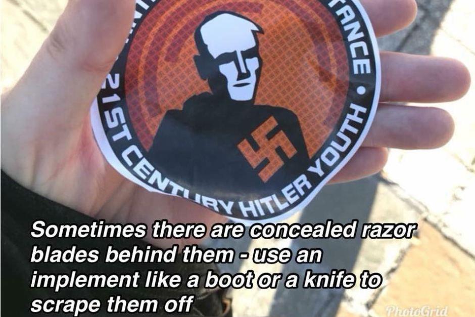 Razor Corporation Logo - A post warning some were found to be surrounded by razor blades was ...