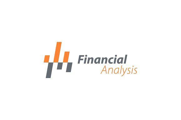Financial Logo - Financial Analysis Logo ~ Logo Templates ~ Creative Market