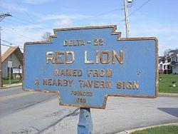 Red Lion Borough PA Logo - Red Lion, York County, Pennsylvania