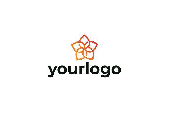 Star Flower Logo - Star Flower Logo ~ Logo Templates ~ Creative Market