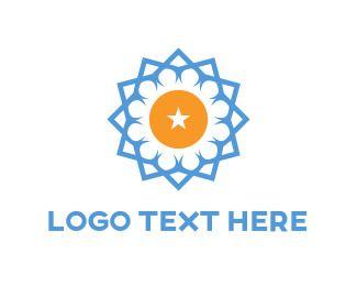 Star Flower Logo - Flower Logo Design | Make A Flower Logo | BrandCrowd