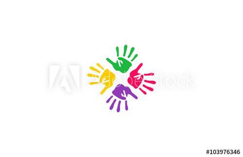 Star Flower Logo - colorful hand star flower logo - Buy this stock vector and explore ...