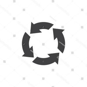 Star Flower Logo - Photostock Vector Abstract D Star Flower Logo Arrow Loop Logo Vector ...