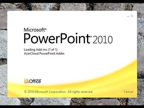 Microsoft PowerPoint 2010 Logo - Power Point 2010. Change slide size From 4:3 to 16:9. Microsoft