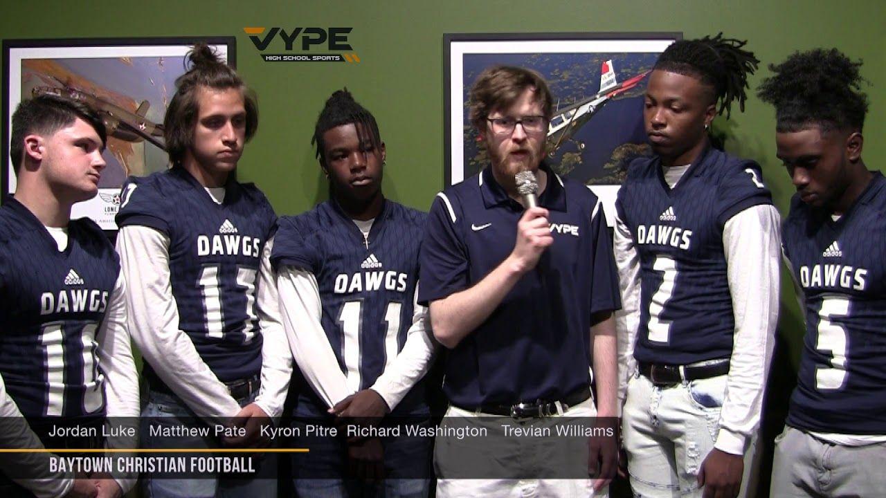 Baytown Christian Logo - Baytown Christian Football at the 2018 VYPE Photo Shoot - YouTube