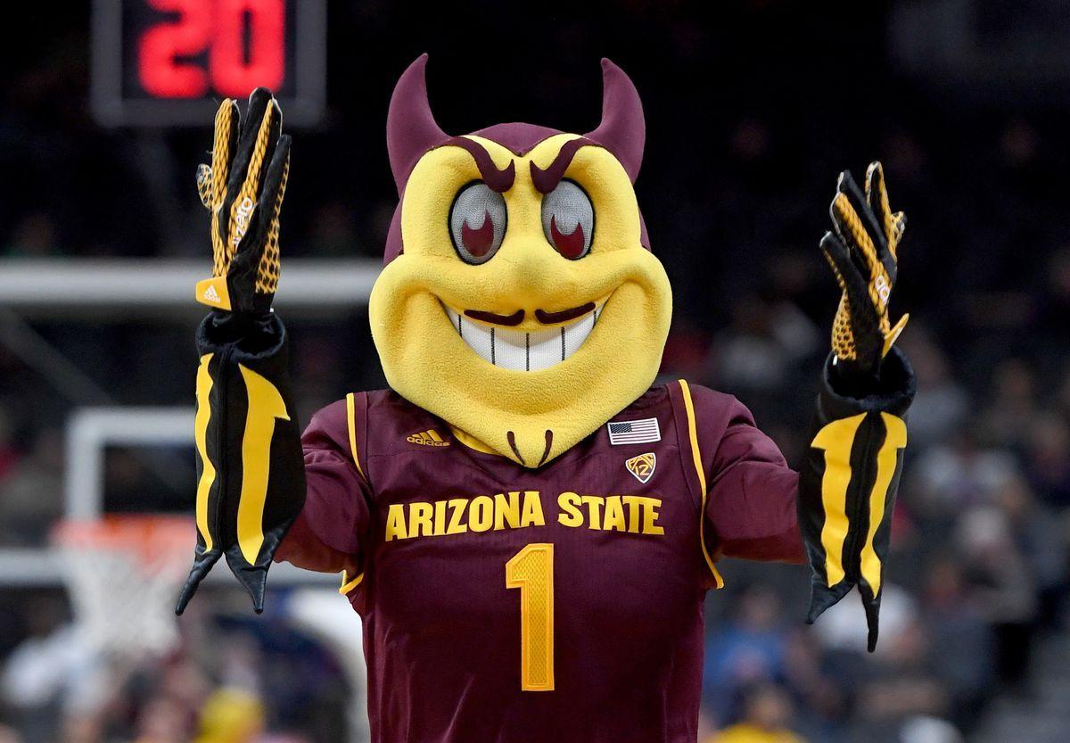 Asu Pitchfork Logo - Arizona State pitchfork logo looks like a candle, per Herm Edwards ...