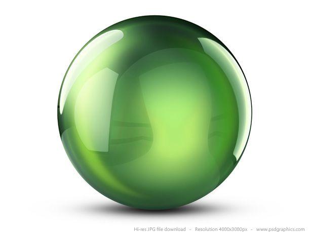 Grey and Green Ball Logo - Green 3D Ball Icon Image Ball Icon, Logo with Green