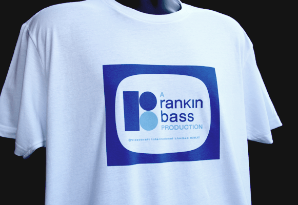 Rankin Bass Logo - Rankin/Bass T-Shirt - White - Miser Bros Press