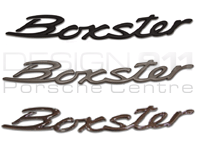 Porsche Boxster Logo - Buy Porsche Boxster 986/987/981 Rear / Boot lid Badges | Design 911