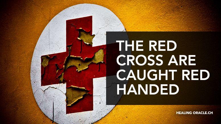 Red Cross Box Logo - SECRET VIDEO FOOTAGE SHOW RED CROSS BOXES FULL OF CASH – Healing Oracle