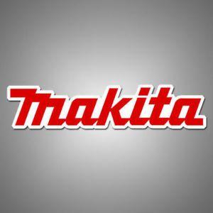 Makita Logo - Makita tools Decal Stickers 6.0 x 1.3 logo red with white outline