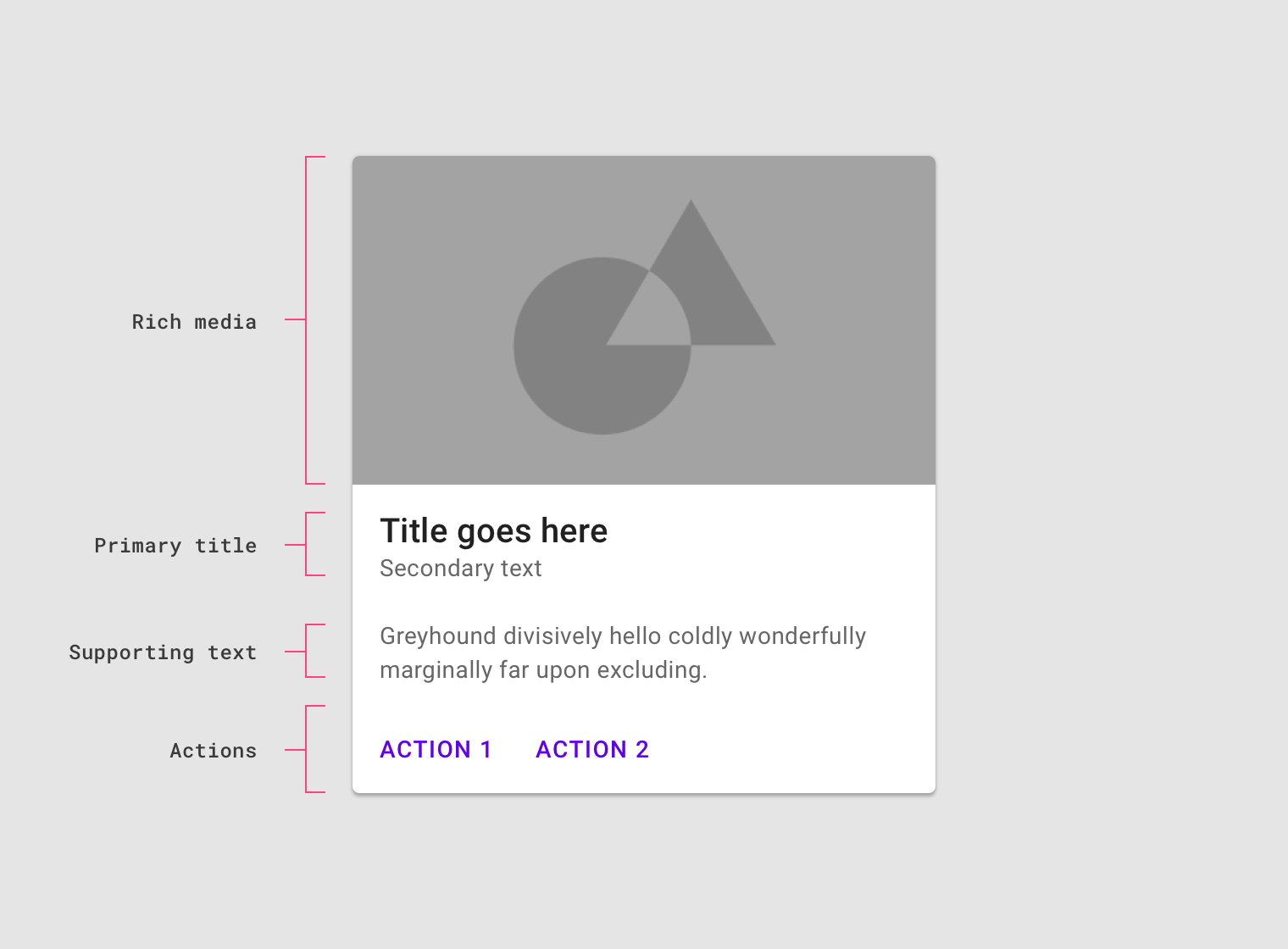 Google Material Design Logo - Cards