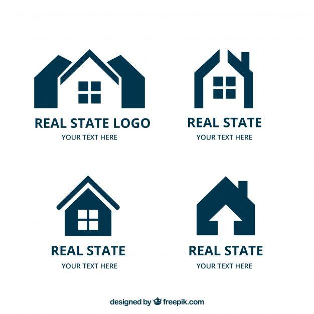 Real Estate House Logo - Collection of real estate logos Vector