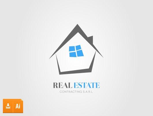 Real Estate House Logo - Real Estate Logos ( Ai, Eps)