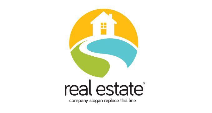 Real Estate House Logo - Real Estate House Logo Template. Designers Revolution: Premium