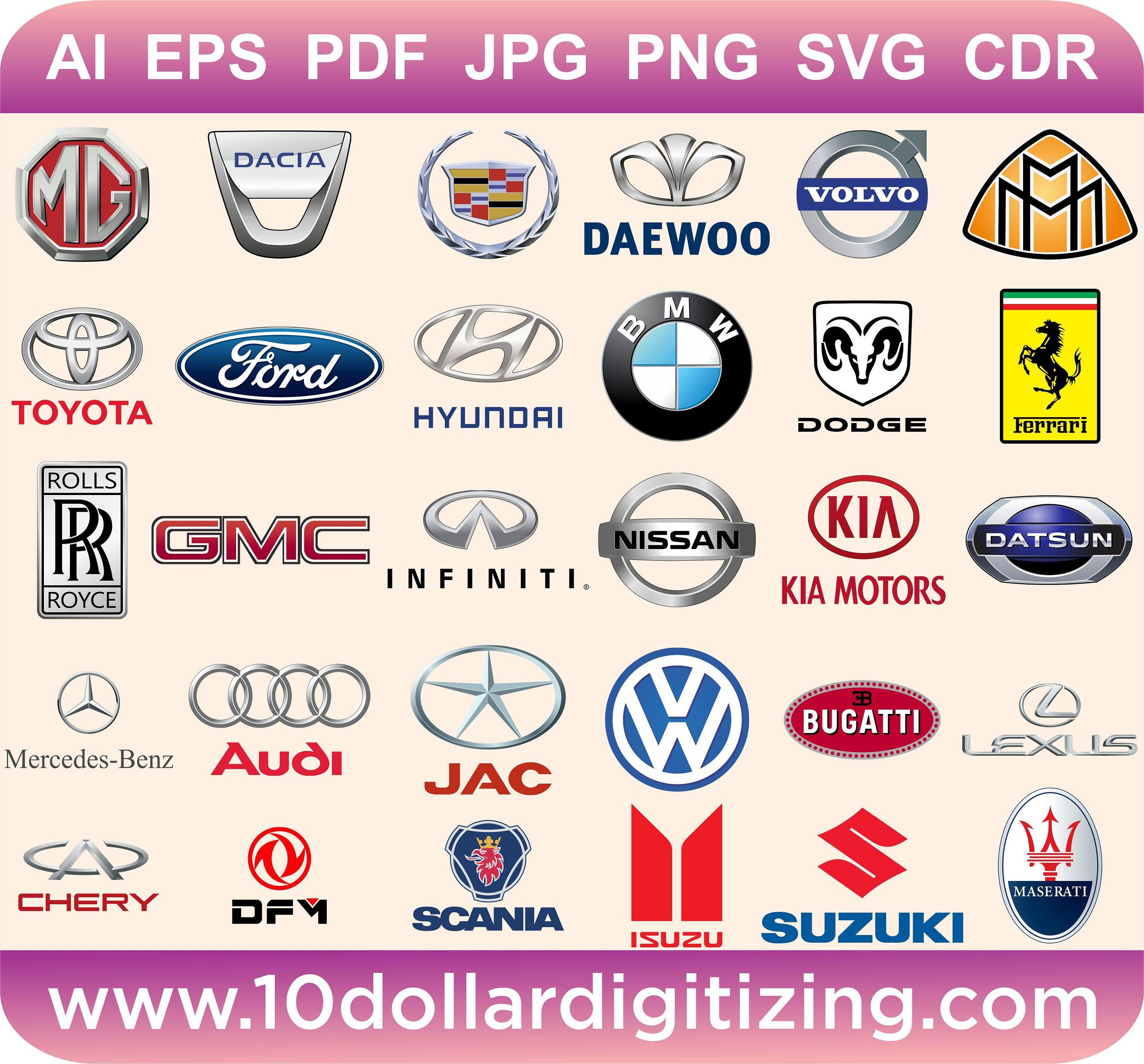 Most Popular Car Brand Logo - car logos vector download car brand logo vector eps car
