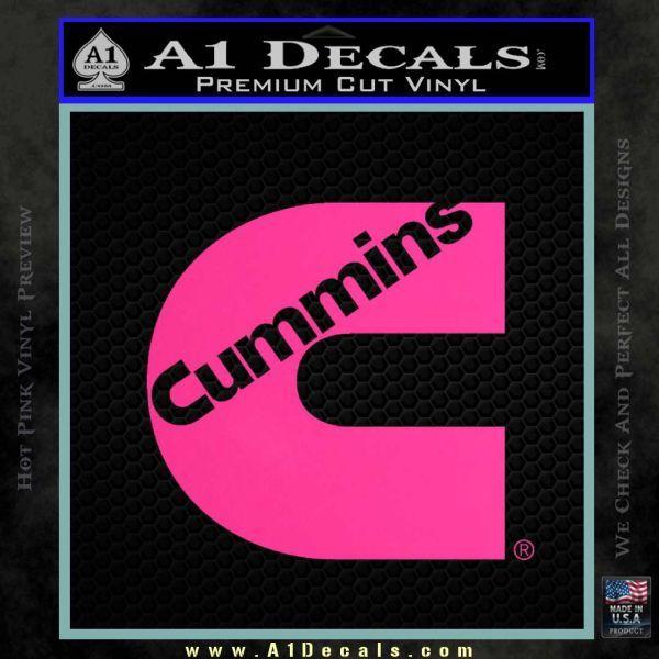 Funny Cummins Logo - Cummins Diesel Logo Decal Sticker A1 Decals