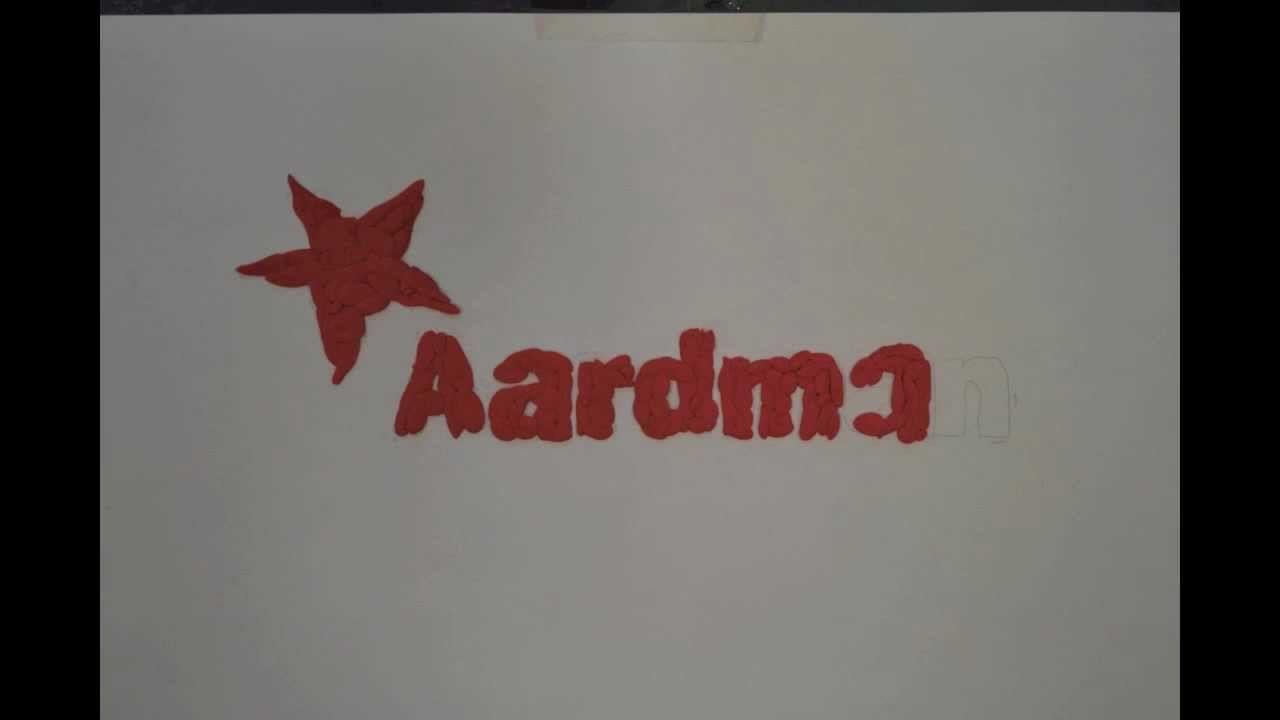 Aardman Logo - Clay Aardman Logo - Stop Motion - YouTube