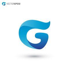 Blue G Logo - Tech Letter G Logo this stock vector and explore similar