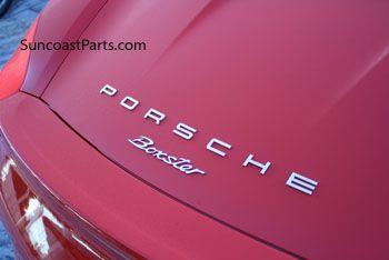 Porsche Boxster Logo - Suncoast Porsche Parts & Accessories Porsche Boxster Chrome Emblems