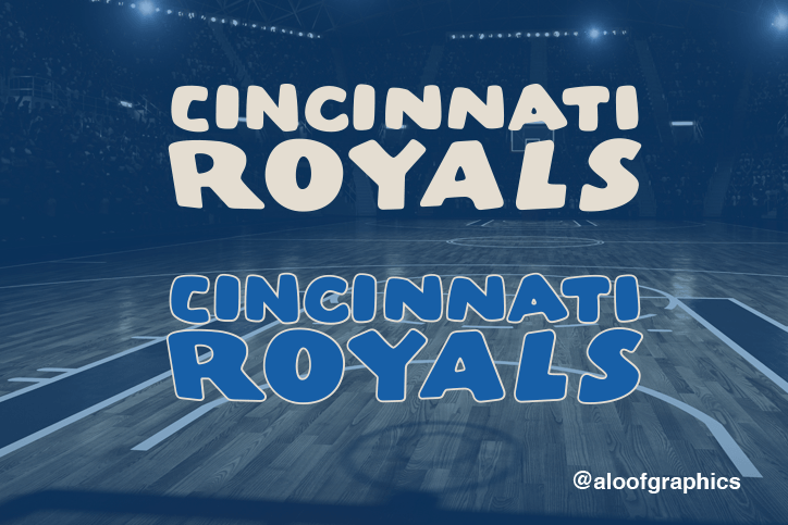 Blue Crown Cincinnati Royals Logo - Cincinnati Royals rebrand and update concept - Concepts - Chris ...