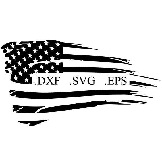 Black and White American Flag Logo - American Flag Logo Vector.com. Free for personal use