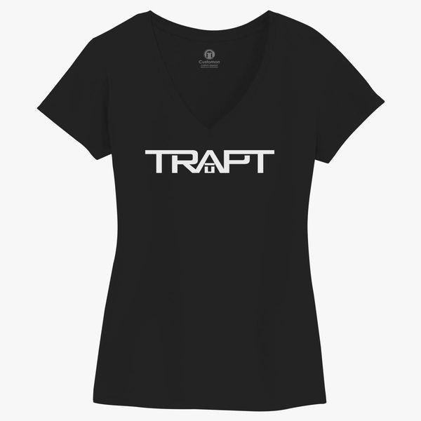 Trapt Logo - Trapt Band Logo Women's V-Neck T-shirt | Customon.com