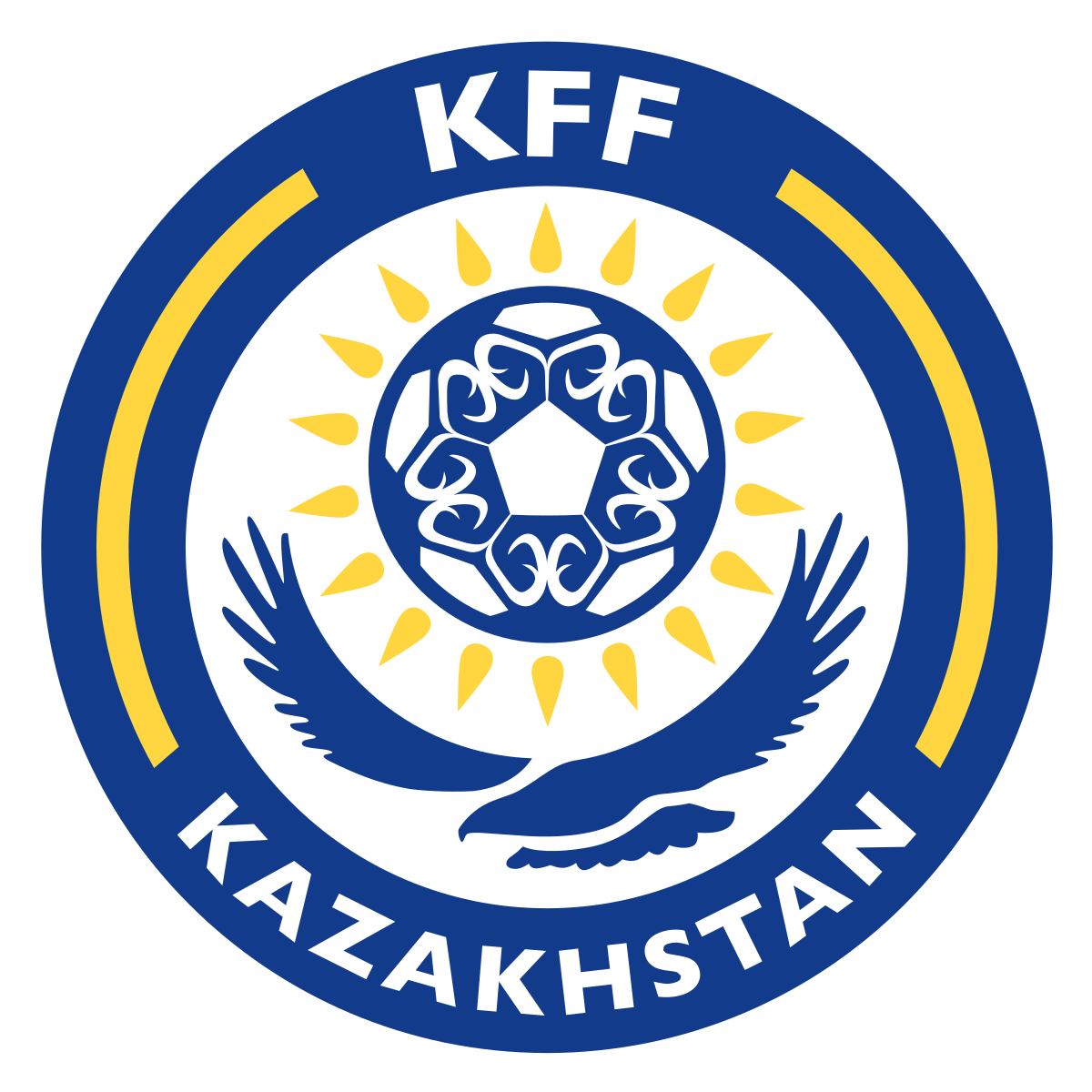 Football Circle Logo - Kazakhstan national football team
