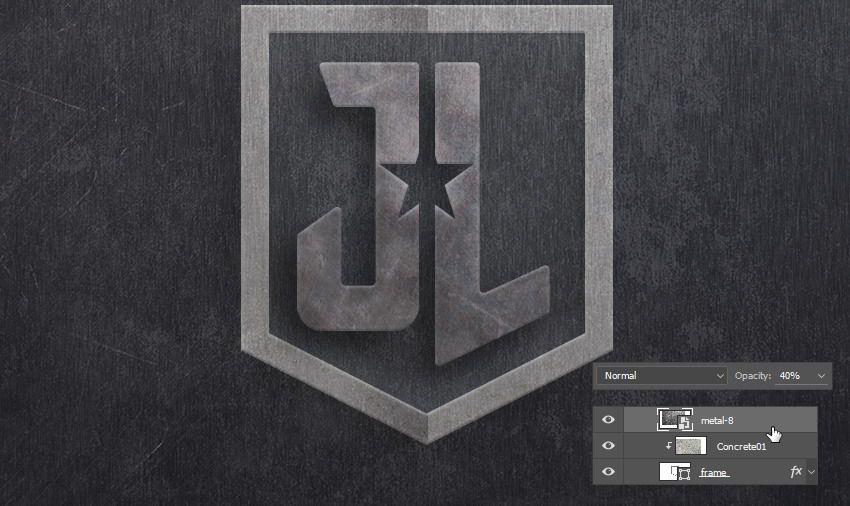 Texture Logo - How to Create the Justice League Logo With Adobe Photoshop & Illustrator