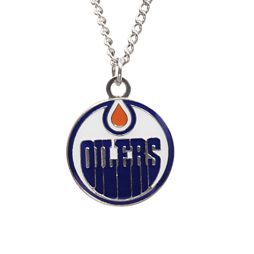 Edmonton Oilers Logo - JF SPORTS NHL Edmonton Oilers Logo Necklace | United Sport & Cycle ...