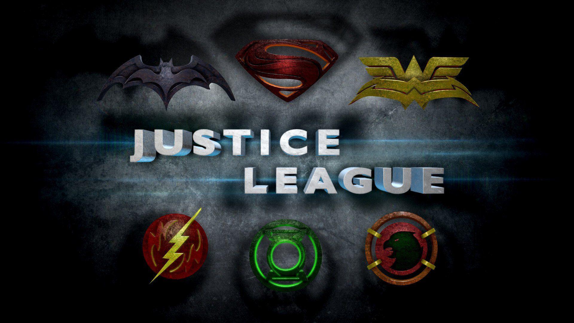 Justice League Logo - Justice League Movie Logos In the Style of Man of Steel