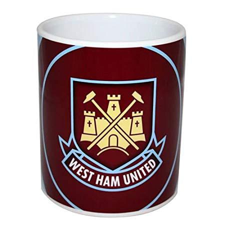 West Ham United Logo - West Ham United Cup: Amazon.co.uk: Kitchen & Home
