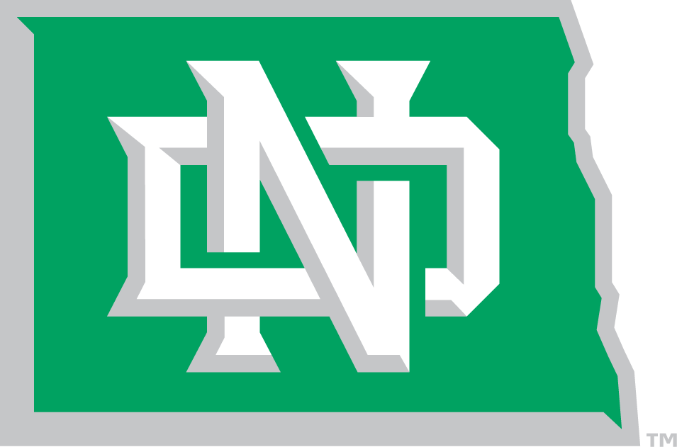North Dakota Logo - North Dakota Fighting Hawks Alternate Logo - NCAA Division I (n-r ...