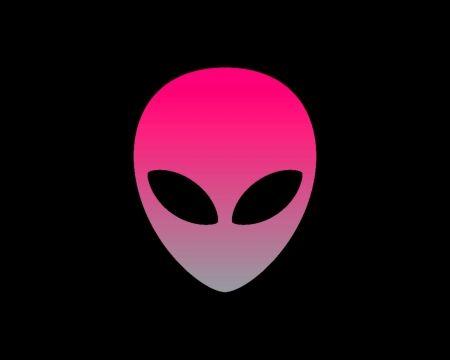 Pink Alien Logo - Alien Face - Other & Abstract Background Wallpapers on Desktop Nexus ...