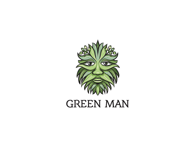 Green Man Logo - DesignContest - Green Man green-man