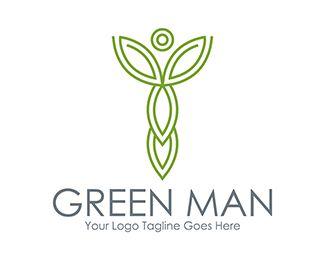 Green Man Logo - green man Designed by Yoshan | BrandCrowd
