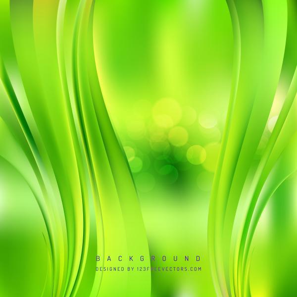 Yellow and Green Wavy Logo - Abstract Yellow Green Wavy Background