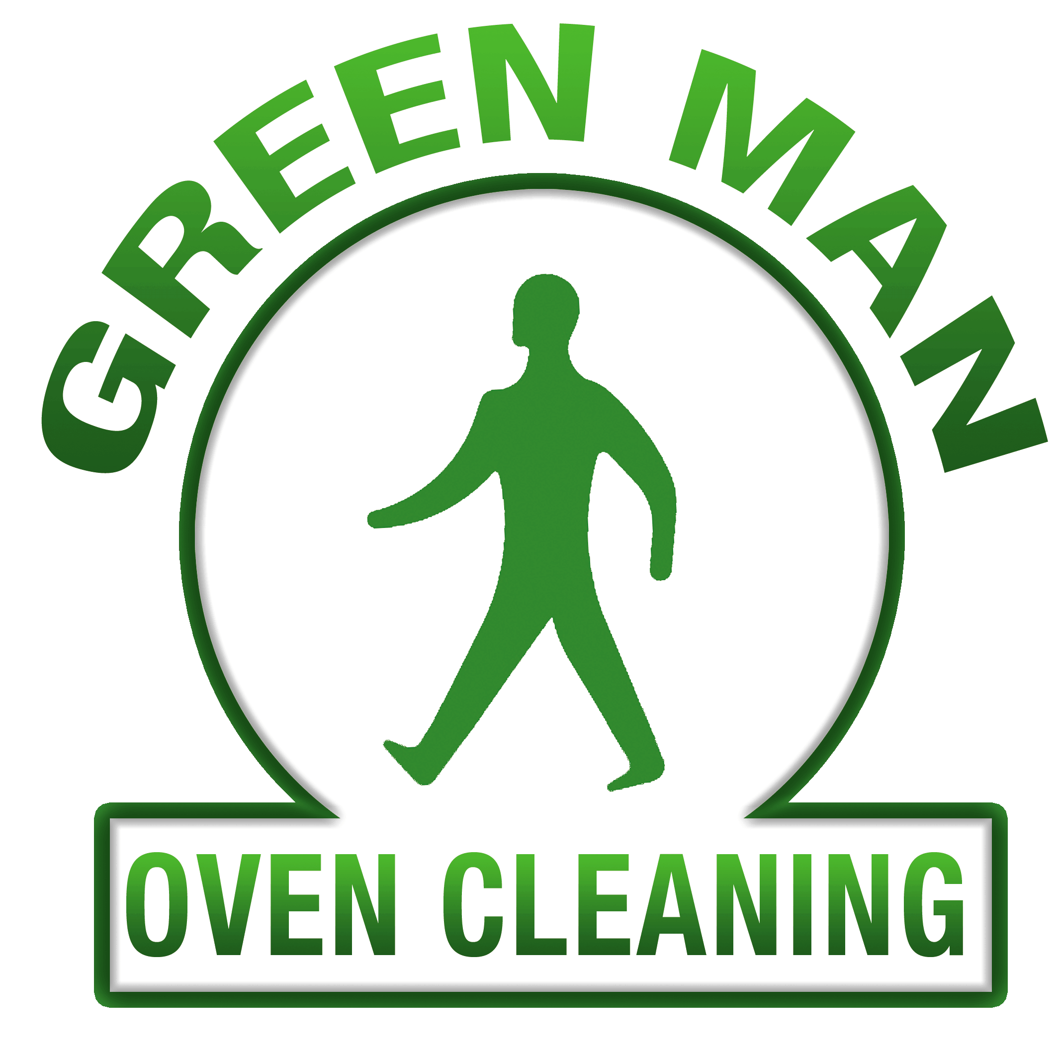 Green Man Logo - Green Man Oven Cleaning your oven, hob, microwave or BBQ